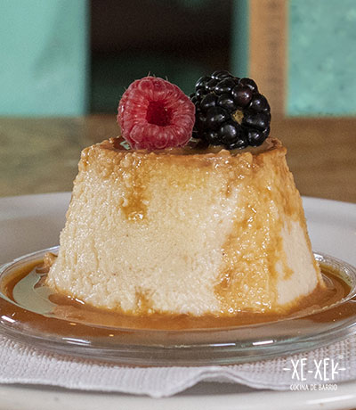 Flan de cajeta