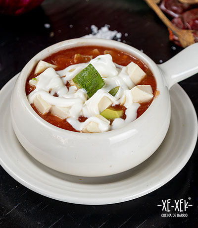 Sopa de tortilla